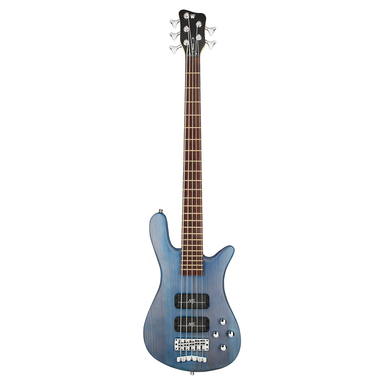 Warwick RockBass Streamer Standard 5 Ocean Blue Transparent Satin